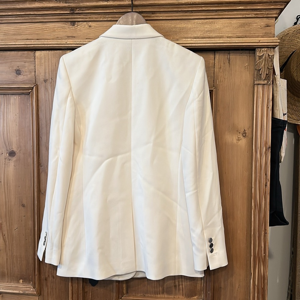 Theory Cream Two-Button Blazer - image 8